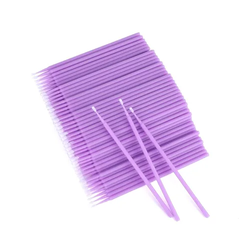 Miniatura 16 de G2PLUS 500 PIEZAS Hisopos de Algodón, Cepillos Aplicadores Micro Desechables para Maquillaje y Cuidado Personal, Hisopos Micro para Extensiones