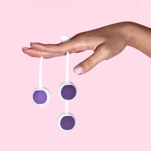 Miniatura 6 de Blush Wellness - Kit de entrenamiento progresivo de Kegel de 6.25 pulgadas, aprieta el músculo vaginal, 9 combinaciones de peso, bolas de huevo
