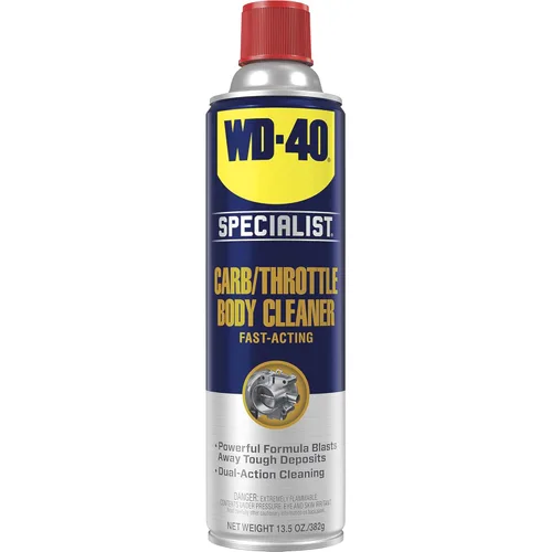 WD-40 Specialist Limpiador de Cuerpo de Carb/Acelerador y Piezas, 13.5 OZ
