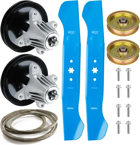 Miniatura 10 de ILONPA Conjunto de husillo para Cub Cadet MTD 918-04865A, 918-04865, 618-04636, 918-04636, 618-04636A, 918-04636A LTX1045 LTX1046