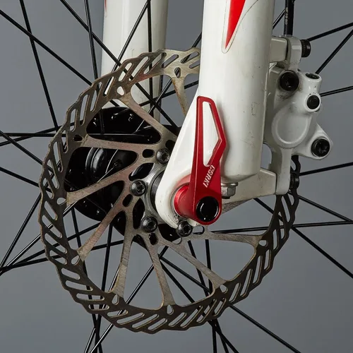 Miniatura 6 de Juego de brochetas de liberación rápida mejorado de titanio para bicicleta de carretera MTB Rojo para MTB