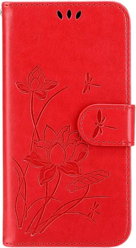 Miniatura 9 de Funda para iPhone 13/13 Mini/13 Pro/13 Pro Max, funda de cuero tipo cartera tipo libro con tapa y soporte para tarjeta y cierre magnético a prueba