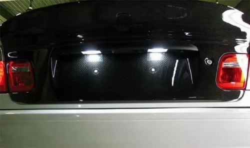Miniatura 6 de iJDMTOY OEM-Fit - Kit de luces LED completas para placa de matrícula de 3 W, compatible con BMW 1998-2003 E46 Pre-LCI 325ci 330ci Coupe, 2000-2001