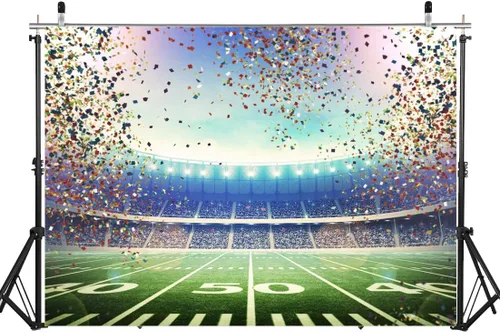 Miniatura 2 de Telón de fondo de fútbol americano, telón de fondo de rugby, estadio de fútbol, fotografía de fondo, celebración deportiva, tema de fondo, fiestas