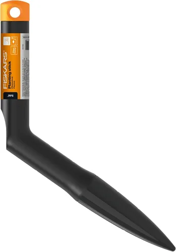 Miniatura 6 de Fiskars Varilla para plantar, sólida, longitud: 10.2 in, plástico reforzado con fibra de vidrio, negro/naranja, 1057080