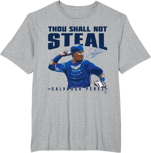 Miniatura 9 de Salvador Perez Thou Shall Not Steal - Camiseta, gris, S