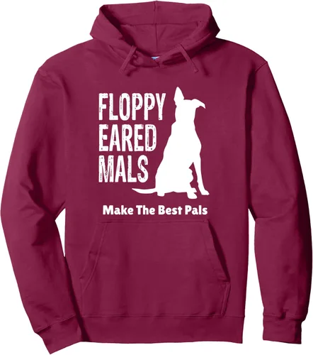 Miniatura 9 de Floppy Eared Mals Make The Best Pals Belgian Malinois Sudadera con capucha