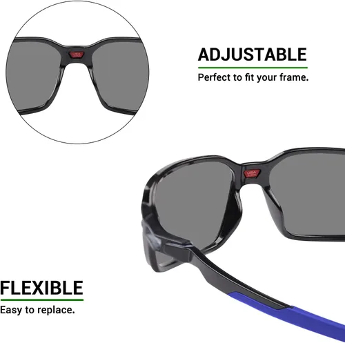 Miniatura 16 de Mryok Auriculares de repuesto para gafas de sol Oakley Carbon Prime OO6021 - Opciones