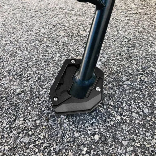 Miniatura 3 de Placa de soporte de extensión de soporte lateral para motocicleta compatible con BMW R1200GS LC/Adventure/Rallye Almohadilla de soporte