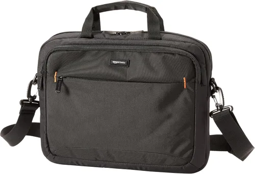 Miniatura 9 de Amazon Basics - Funda de transporte para laptop con correa de hombro, 1 unidad, 11.6 pulgadas, negro