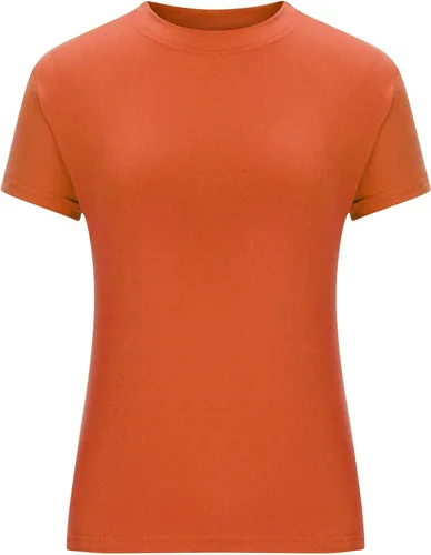Miniatura 3 de Camisetas cortas básicas para mujer, estilo casual, para salir, a la moda, ajustadas, de manga corta, ajustadas, para adolescentes, niñas, lindas