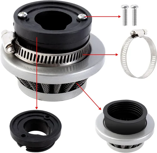 Miniatura 3 de Filtro 42mm 43mm 44mm Adaptador de pila de velocidad para Minimoto de 2 tiempos de 33cc 43cc 47cc 49cc 50cc 52cc, moto de bolsillo Mini Dirt, ATV