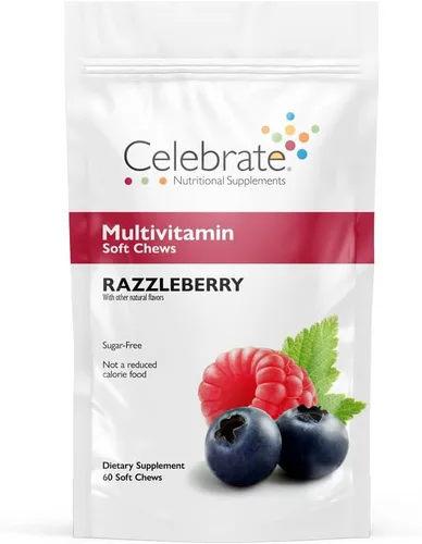 Celebrate Vitamins Bariatric Multivitamin Soft Chews – Vitaminas y minerales esenciales, sin azúcar ni gluten – Bypass gástrico y suplemento de