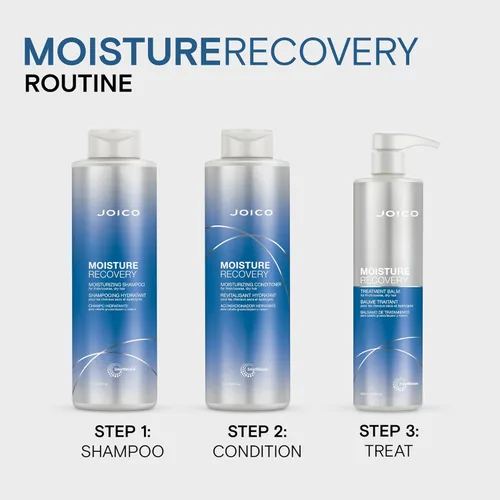 Miniatura 7 de Joico Moisture Recovery Moisturizing Shampoo & Conditioner For Thick, Coarse, Dry Hair Restore Moisture, Smoothness, Strength, & Elasticity