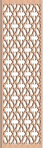 Miniatura 18 de Madison Paneles de pared decorativos de madera con calado, 9 3/8 pulgadas de ancho x 24 3/8 pulgadas de alto x 3/8 de alto, roble rojo rojo (Red Oak)