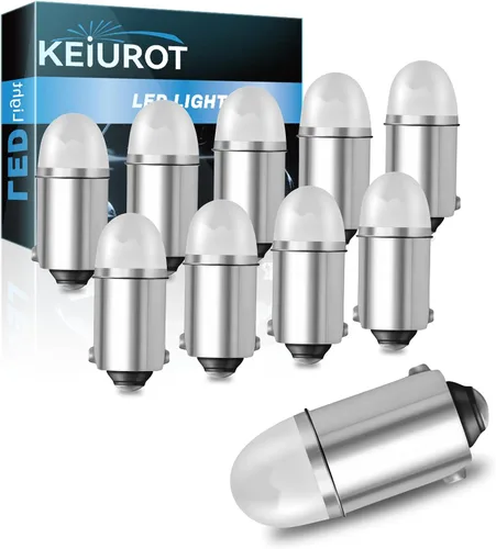 Miniatura 8 de Keiurot Bombilla 555 T10 194 CC CA 6 V 6.3 V para bombillas LED Pinball Arcade Pinball, lámpara de bombilla blanca cálida no polaridad, paquete de 10