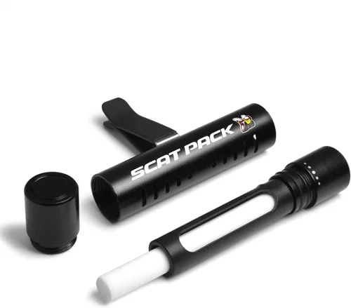 Miniatura 2 de iPick Image Para Dodge Scat-Pack - Ambientador de aire acondicionado para coche a todo color, clip negro con ventana ajustable y 10 varillas