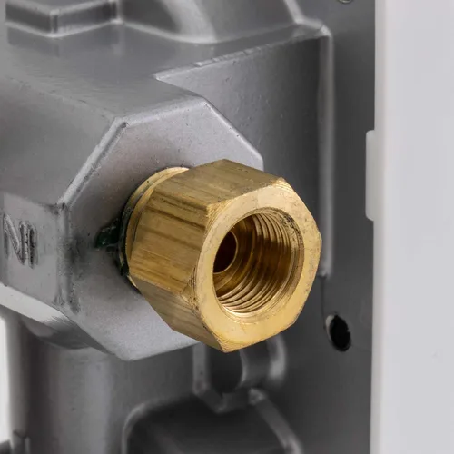 Miniatura 4 de Regulador de gas propano RecPro para RV de 2 etapas con cambio automático Conexión dual para tanque LP (sin arnés de coleta)