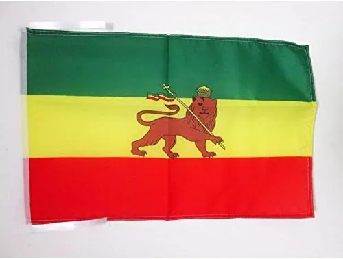 Miniatura 422 de Bandera de México AZ FLAG, 45.7 x 30.5 cm, con cordones - Pequeñas banderas mexicanas de 30 x 45 cm - Bandera de 45.7 x 30.5 cm