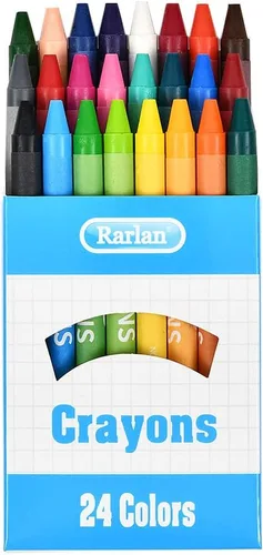 Miniatura 2 de Rarlan Crayones a granel, 30 paquetes de crayones con 24 colores surtidos, 720 crayones
