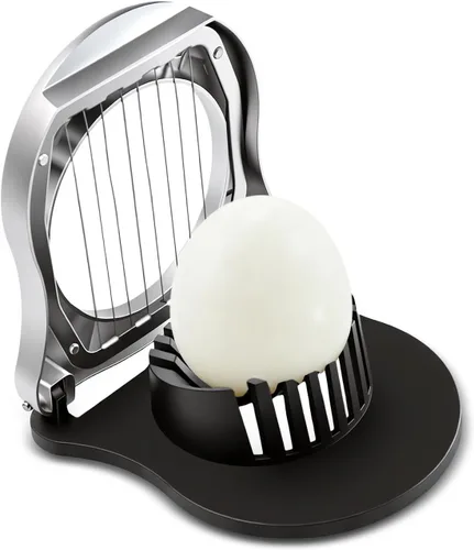 Cortador de huevos para huevos cocidos Cortador de fresa con alambre de acero inoxidable