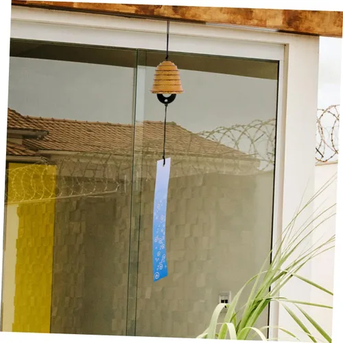 Miniatura 6 de DECHOUS 2Pcs Retro Hanging Wind Chime Pendant Wind Bell Outdoor Garden Courtyard Patio Decor with Relaxing Sound