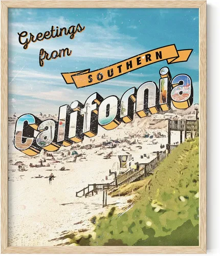 Miniatura 23 de HAUS AND HUES Arte de surf y cuadros de playa, póster de palmeras de California, arte de pared de palmeras de California, arte de pared de surf