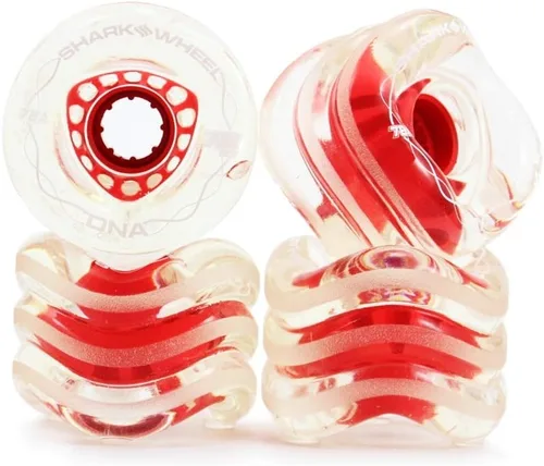 Ruedas Shark Wheel de 72 mm para longboard de crucero, fórmula DNA, juego de 4 ruedas