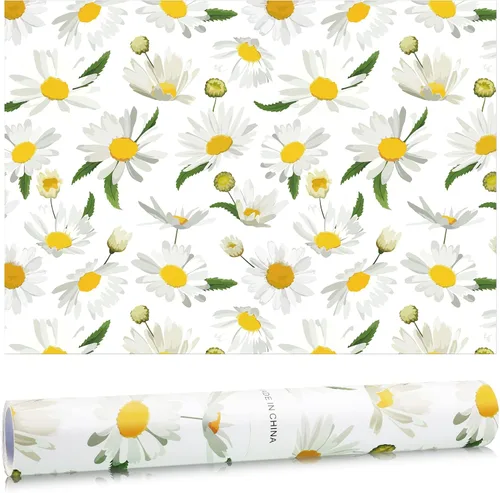 Miniatura 19 de Gersoniel 10 hojas de forros de cajones para aparadores, revestimientos de cajones perfumados, papel perfumado no adhesivo para estantes fragantes