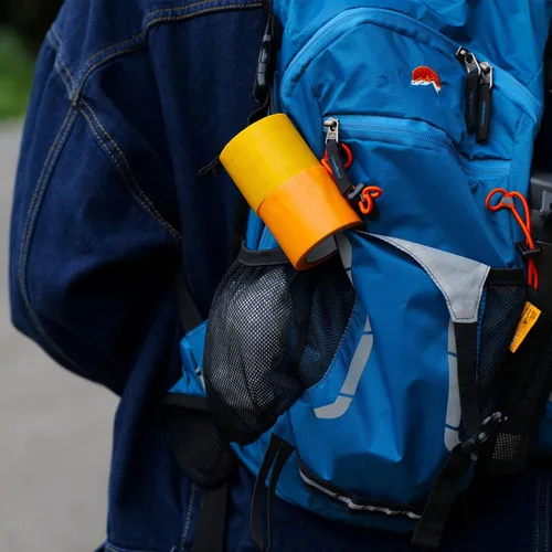 Miniatura 7 de Mini cinta adhesiva para conductos, 2 unidades, tamaño de viaje, para exteriores, campamento, senderismo, emergencia, poner en el bolsillo a mano, 2