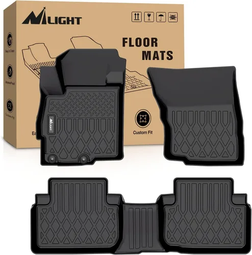 Miniatura 10 de Nilight Alfombrillas TPE para Volvo VNL 300 430 630 670 730 780 2004-2018 Volvo VT modelos 2006-2010 para todo tipo de clima, ajuste personalizado