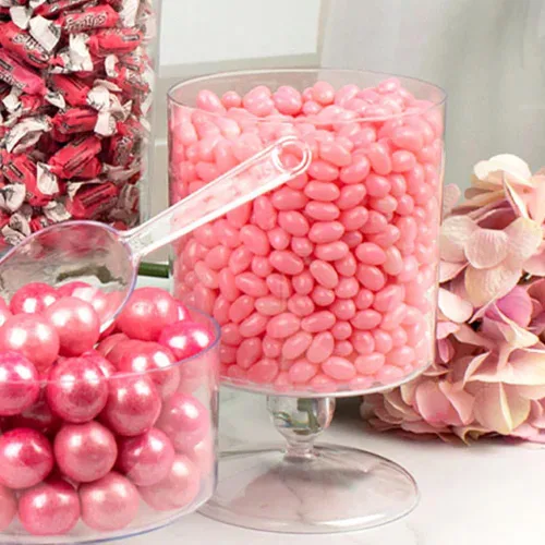Miniatura 3 de Gomitas de goma de mascar rosa de 1.5 libras a granel (aproximadamente 600 piezas) para bufés de dulces, recuerdos de fiesta, duchas, recuerdos