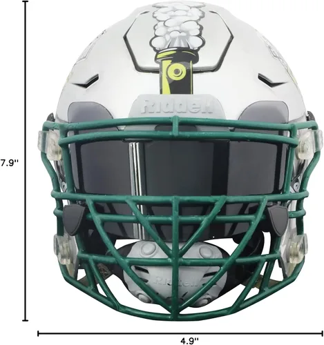 Miniatura 8 de Visera de fútbol tintada, visera de casco de fútbol para adultos y jóvenes