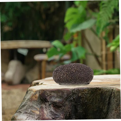 Miniatura 7 de POPETPOP Llavero de piedra realista para exteriores, caja de llaves para jardín, porche, patio oculto