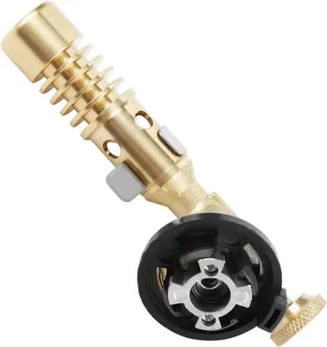 Miniatura 7 de Antorcha de cocina BBQ Llama Camping Profesional Portátil Latón Cocina Cocina Gas Butano Antorcha Culinaria Soldadura BBQ Pistola de llama Kit