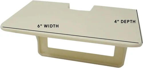 Miniatura 3 de Power Perch - Organizador de estante horizontal para altavoces Alexa Echo Dot, teléfono, soporte de pared con correa de almacenamiento de cable