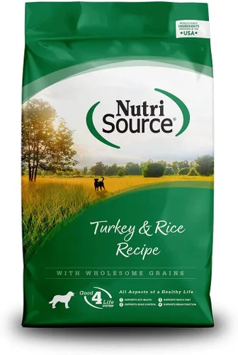 Miniatura 4 de NutriSource Comida para perros de pavo y arroz 5lb