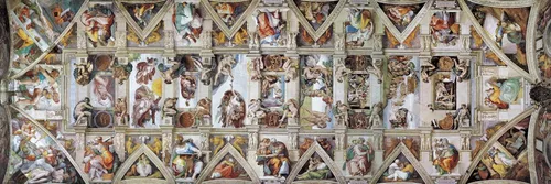 Miniatura 2 de The Sixtine Chapel Ceiling by Michelangelo - Rompecabezas de 1000 piezas
