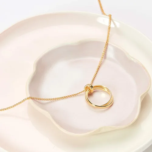 Miniatura 2 de Dear Ava Collar de regalo para mujeres y niñas, colgante de joyería moderna ajustable, idea de regalo de amor para ella con tarjeta sincera, regalos