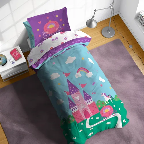Miniatura 11 de Sunny Side Up Bluey & Friends - Juego de edredón tamaño completo, ropa de cama infantil de 7 piezas, incluye edredón, sábanas y funda de almohada