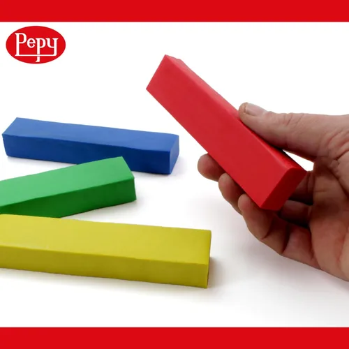 Miniatura 3 de Pepy Arcilla de modelado de plastilina a base de aceite reutilizable y que no se seca, colores primarios, 1 libra, sin azufre y no tóxica, ideal
