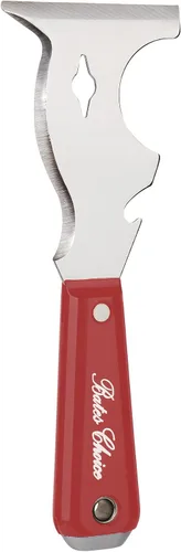Bates- Raspador de pintura, herramienta de pintor 10 en 1, raspadores de pintura roja para madera, herramienta de pintores, cuchillo de pintor, Rojo