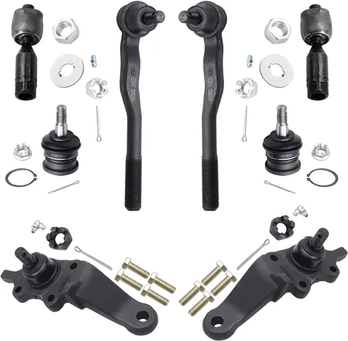 Miniatura 225 de Detroit Axle – Kit de suspensión delantera para Hyundai 2013-2018 Santa Fe 2 enlaces de barra de estabilizador 4 varillas de amarre interiores