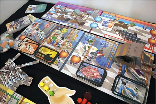 Miniatura 4 de Artipiagames Rush M.D.: Expansión UCI - Juego de mesa cooperativo Artipia Games, colocación de trabajadores, estrategia, edades 14+, 1-4 jugadores