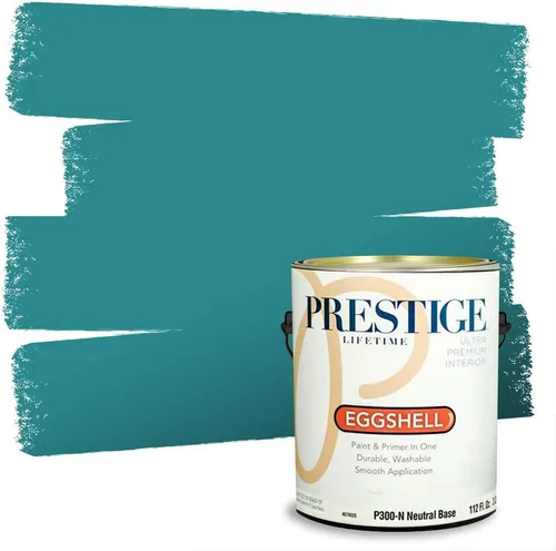 Miniatura 27 de PRESTIGE Pintura interior e imprimación en uno, azul cielo, semi-brillante, 1 galón