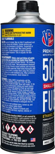 Miniatura 10 de VP Racing Fuels 6235 SEF 50:1 Combustible para motor pequeño de 2 ciclos premezclado, cuarto de galón (paquete de 3)