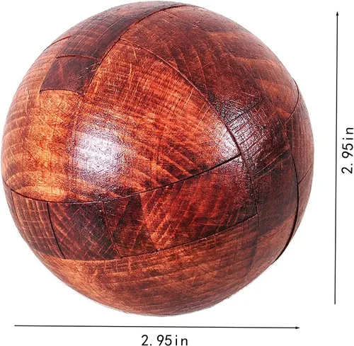 Miniatura 4 de Rompecabezas de madera para el cerebro, rompecabezas de madera grande hecho a mano, bola mágica, juguete de inteligencia, juegos de inteligencia