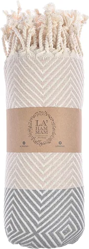 Miniatura 63 de Lahammam - Toalla de playa bordada personalizada, fácil de transportar, sin arena, altamente absorbente, de secado rápido, toallas turcas para Aqua