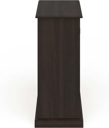 Miniatura 8 de Furniture of America Laires - Zapatero cerrado con 5 estantes, color espresso