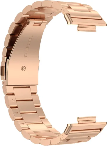Miniatura 4 de Correa de repuesto compatible con Huawei Watch Fit 2, correa ajustable de repuesto de metal de acero inoxidable premium para Huawei Watch Fit 2